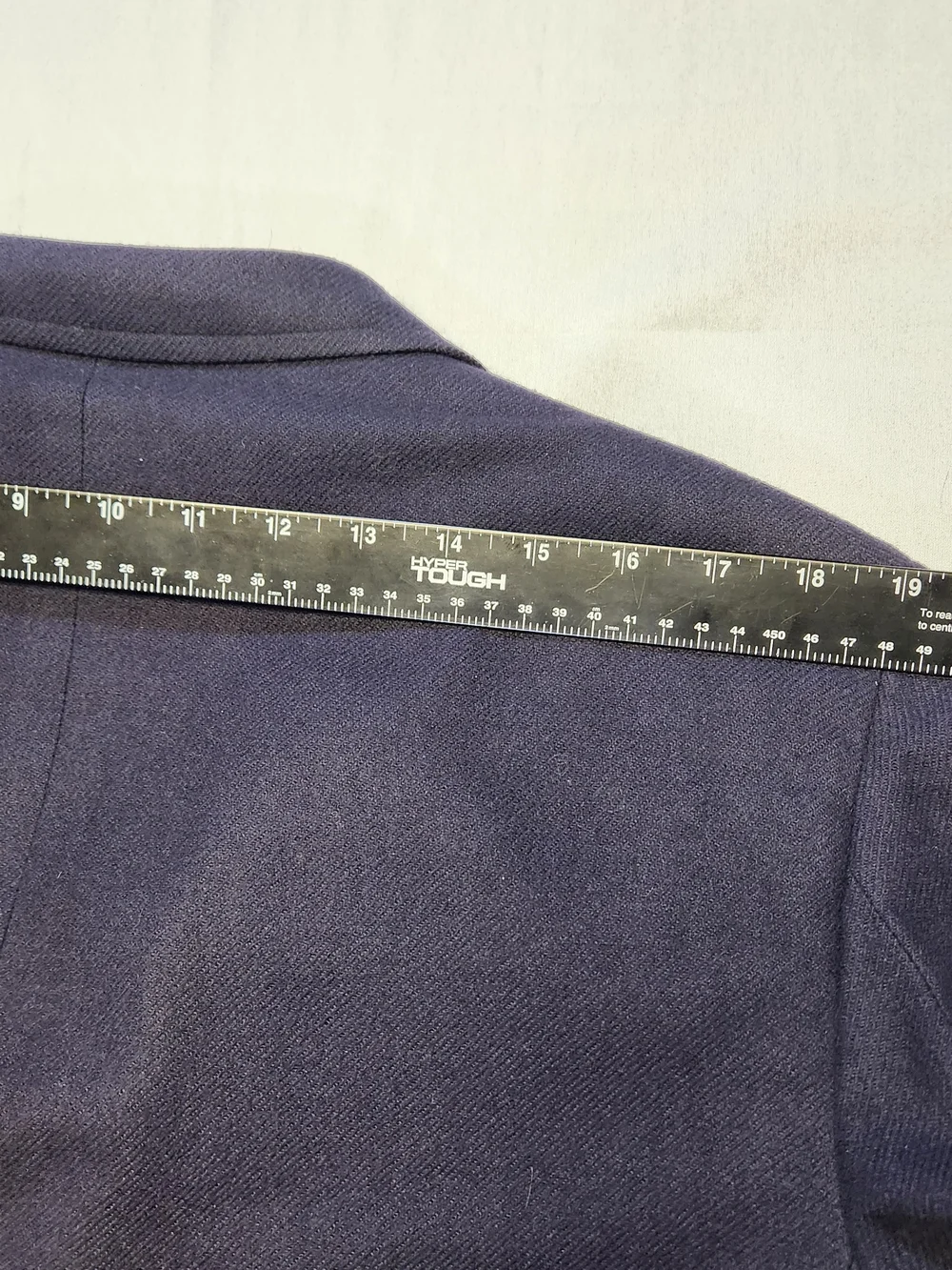 Majer Men's 100% Cashmere Blazer Sports Coat Sz Large Navy Metal Buttons VTG